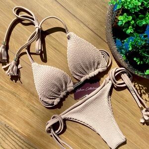 NWT Lubyswim Olivia Tan Bikini
